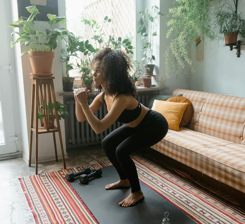 exercice squat femme