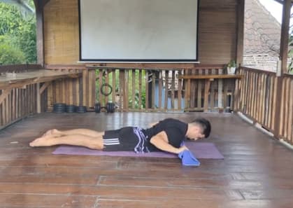 tirage serviette exercice
