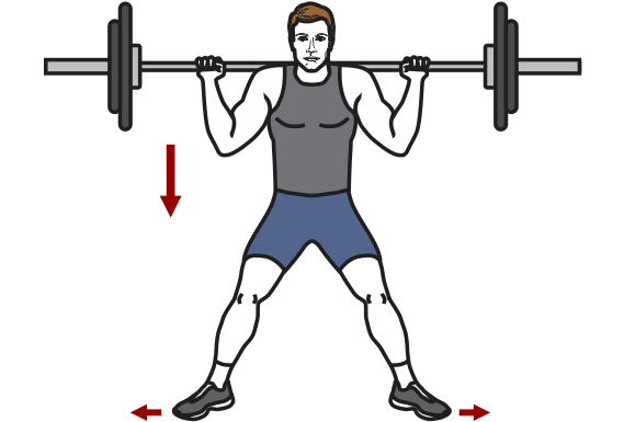 Squat Sumo illustration HexFit