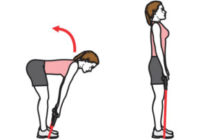 Romanian Deadlift avec élastique