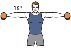 élévation latérales haltères