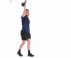 Farmer walk 1 bras overhead illustration hexfit