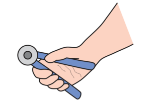Hand Gripper illustration hexfit