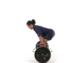 trap bar deadlift illustration hexfit