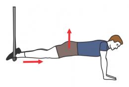 Exercice TRX Body Saw