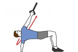 Rowing Unilateral TRX