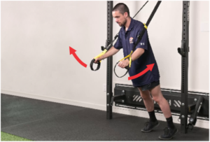 exercice TRX Fly