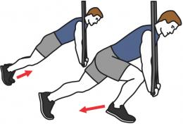 exercice TRX mountain climber