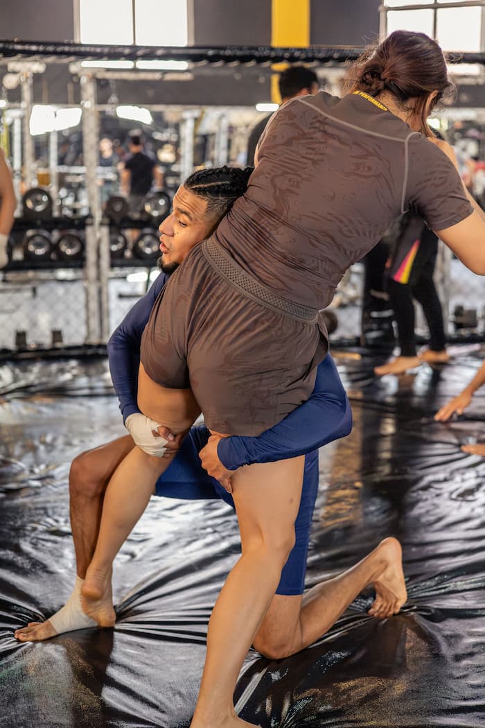 preparation physique lutteur